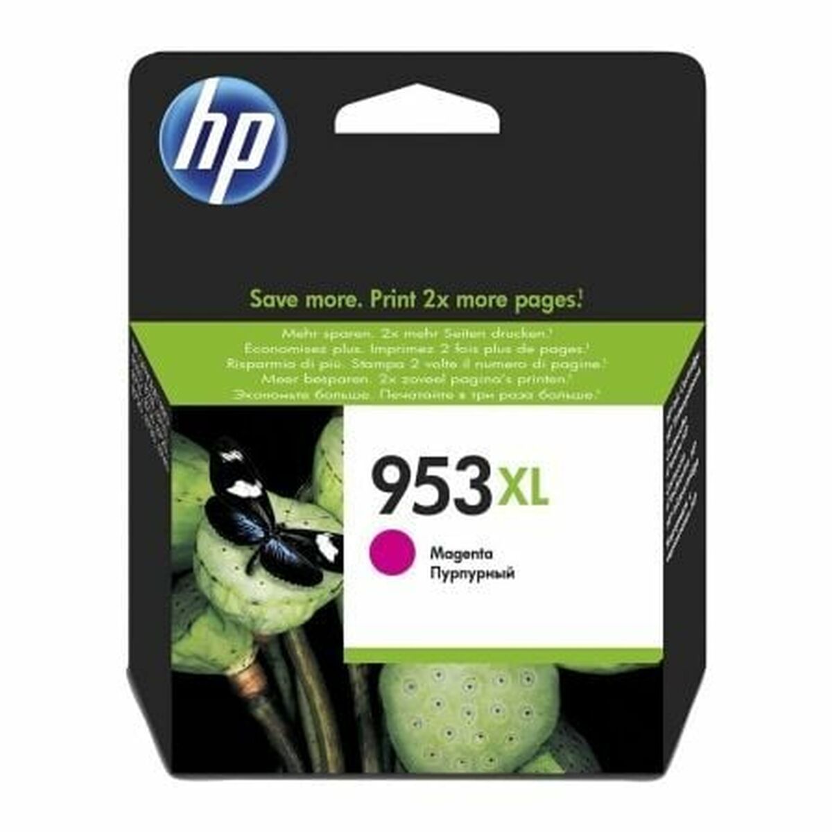 Original blækpatron HP F6u17ae Magenta